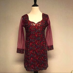 Fuschia Dress